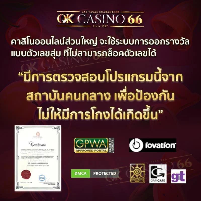 องค์ประกอบของเกมสล็อต