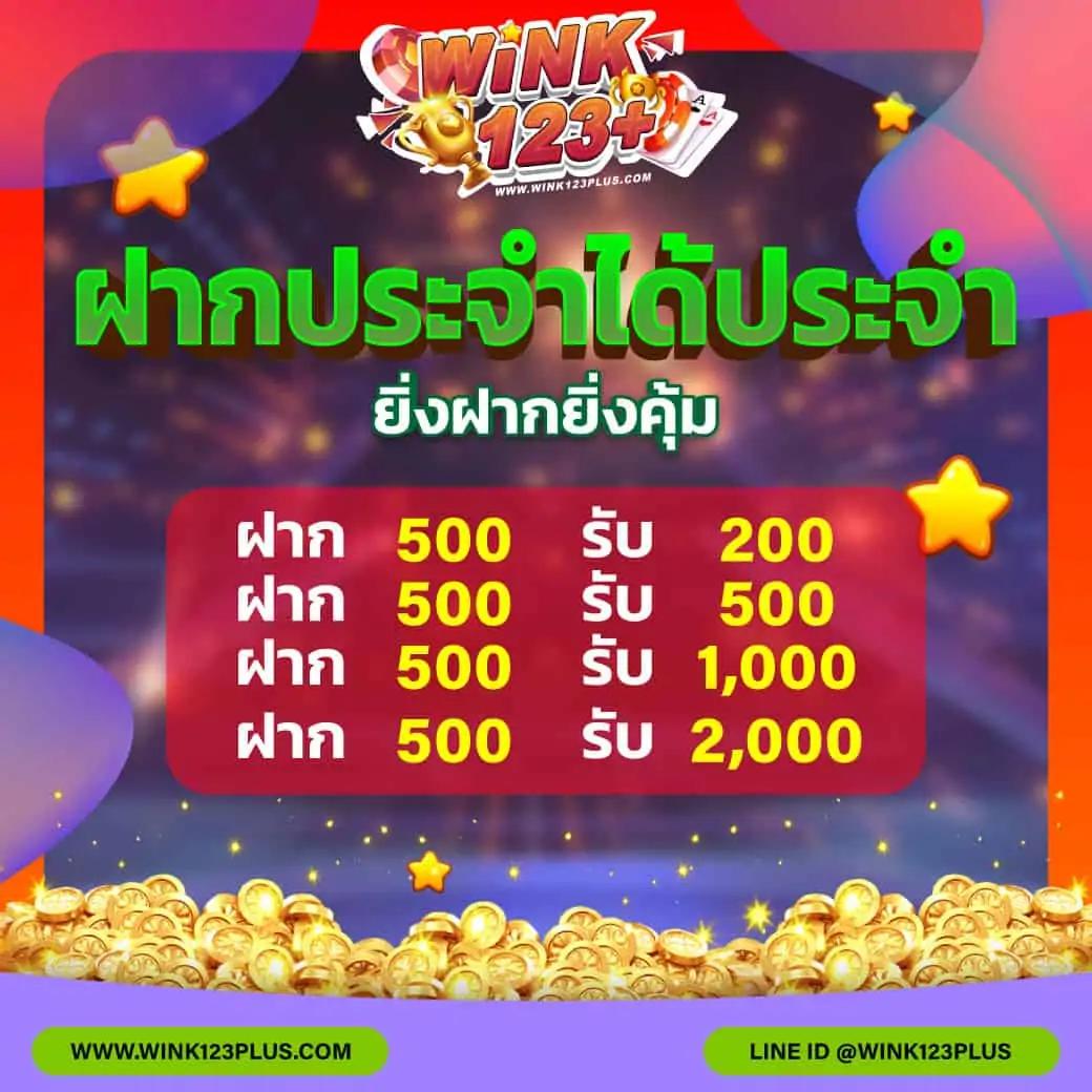 Wink123plus แหล่งสล็อตออนไลน์อันดับ 1 เล่นง่ายได้เงินจริง